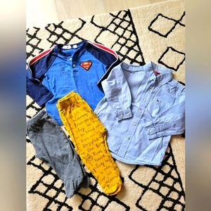 4/$19 Baby Boy Bundle 3-24‎ Months - Zara, Tommy Hilfiger, Gap